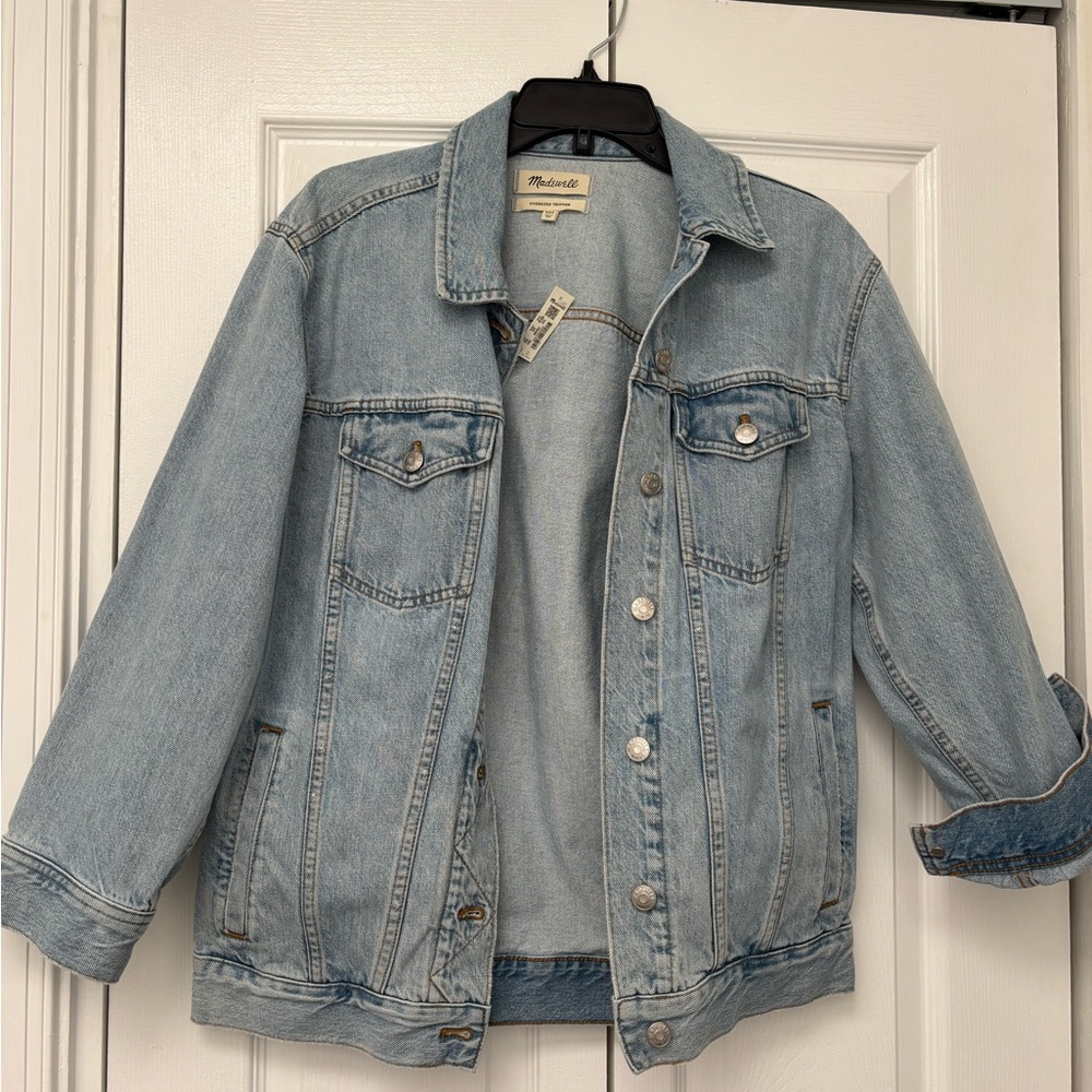 NWT Madewell trucker Jean jacket, size xxs (fits like a small)